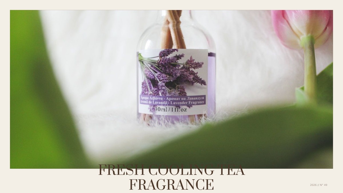 fresh cooling tea fragrance