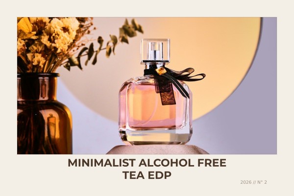 minimalist alcohol free tea edp