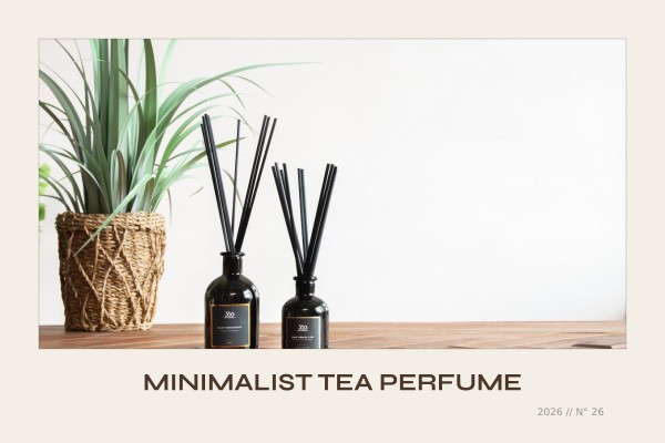minimalist tea perfume