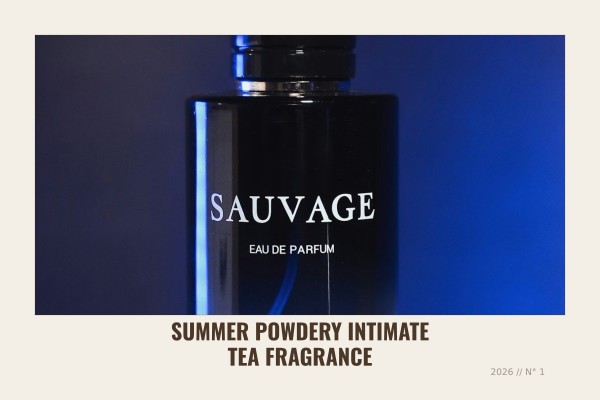 summer powdery intimate tea fragrance