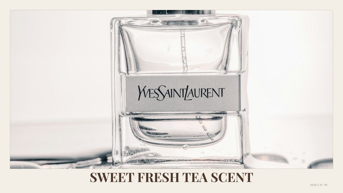sweet fresh tea scent